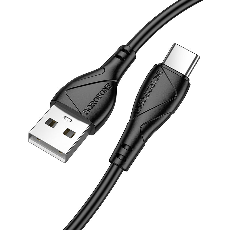Cavo Dati e Ricarica USB-A - USB-C Borofone BX121 Energy, 18W, 1m, Nero