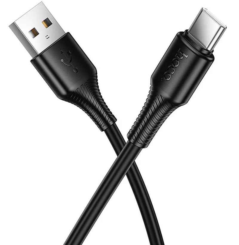 Cavo Dati e Ricarica USB-A - USB-C HOCO X120, 60W, 1m, Nero