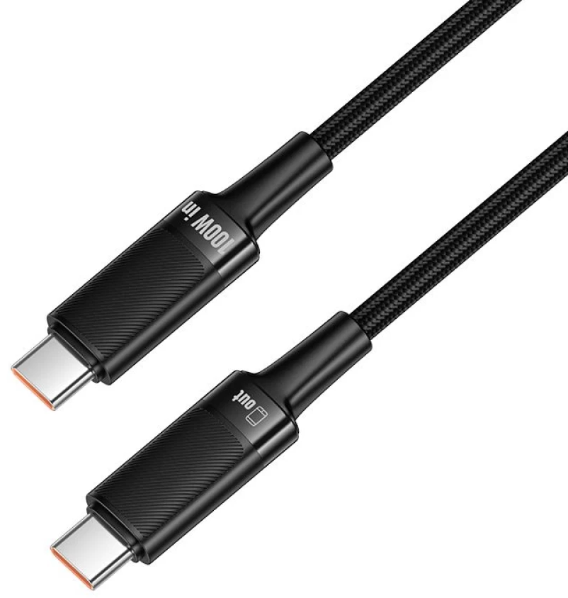 Cavo Dati e Ricarica USB-C - USB-C HOCO U153 Extreme, 100W, 1,2m, Nero