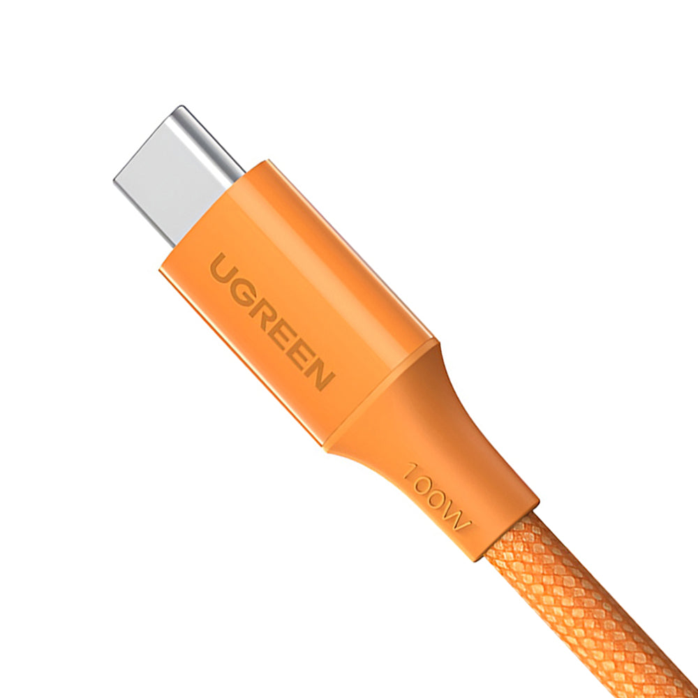 Cavo Dati e Ricarica USB-C - USB-C UGREEN L502, 100W, 1m, Arancione