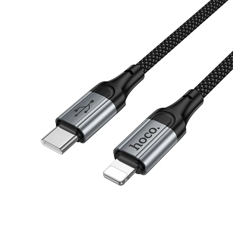 Cavo Dati e Ricarica USB-C - Lightning HOCO X121, 27W, 1.5m, Nero
