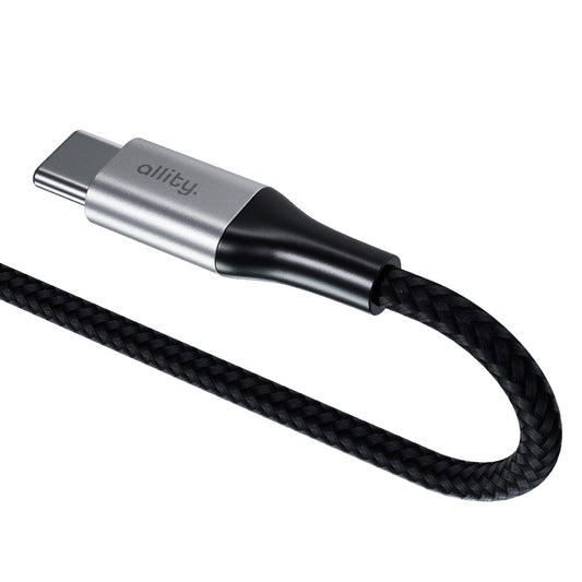 Cavo Dati e Ricarica USB-C - USB-C Allity. AUC-01, 100W, 2m, Nero