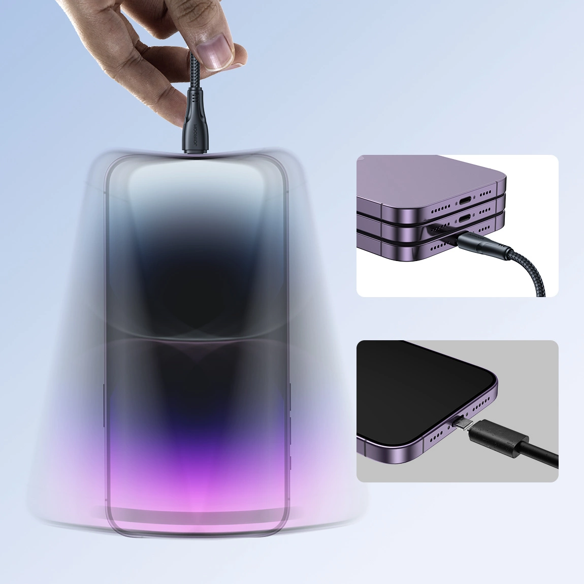 Cavo Dati e Ricarica USB-A - Lightning Joyroom S-A11, 18W, 1.2m, Nero