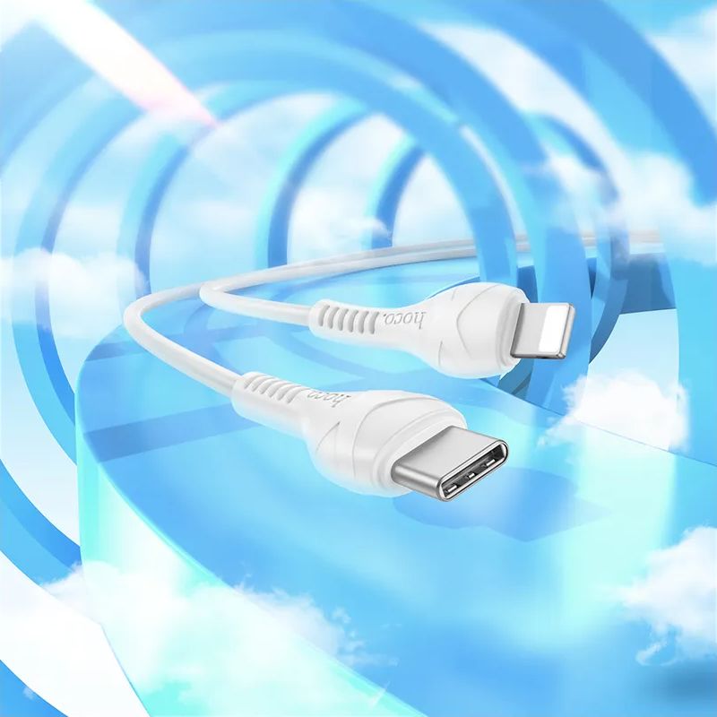 Cavo Dati e Ricarica USB-C - Lightning HOCO X37, 27W, 1m, Bianco