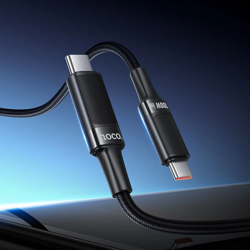 Cavo Dati e Ricarica USB-C - USB-C HOCO U153 Extreme, 100W, 1,2m, Nero