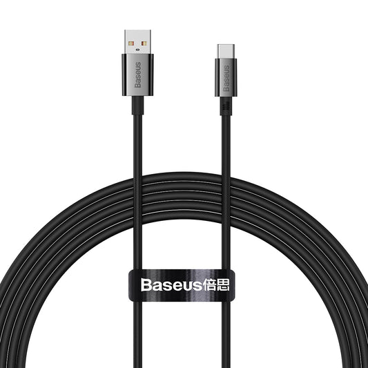 Cavo dati e ricarica USB-A - USB-C Baseus Serie Superior, 100W, 2m, nero P10320102114-02