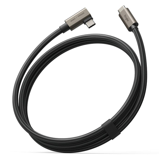Cavo Dati e Ricarica USB-C - USB-C Ringke 2X2 Angled, 240W, 1m, Nero