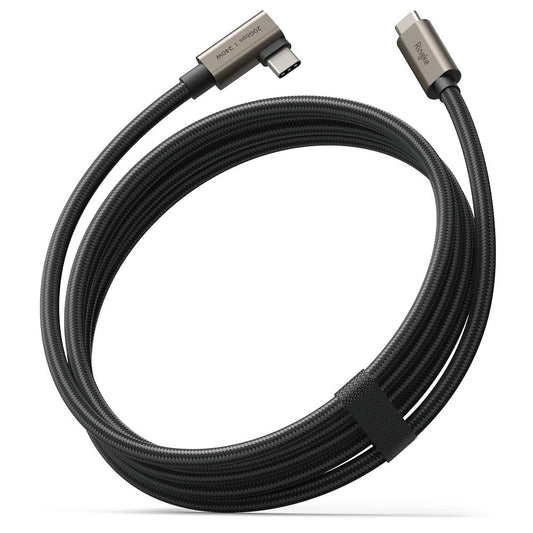 Cavo Dati e Ricarica USB-C - USB-C Ringke 2X2 Angled, 240W, 2m, Nero