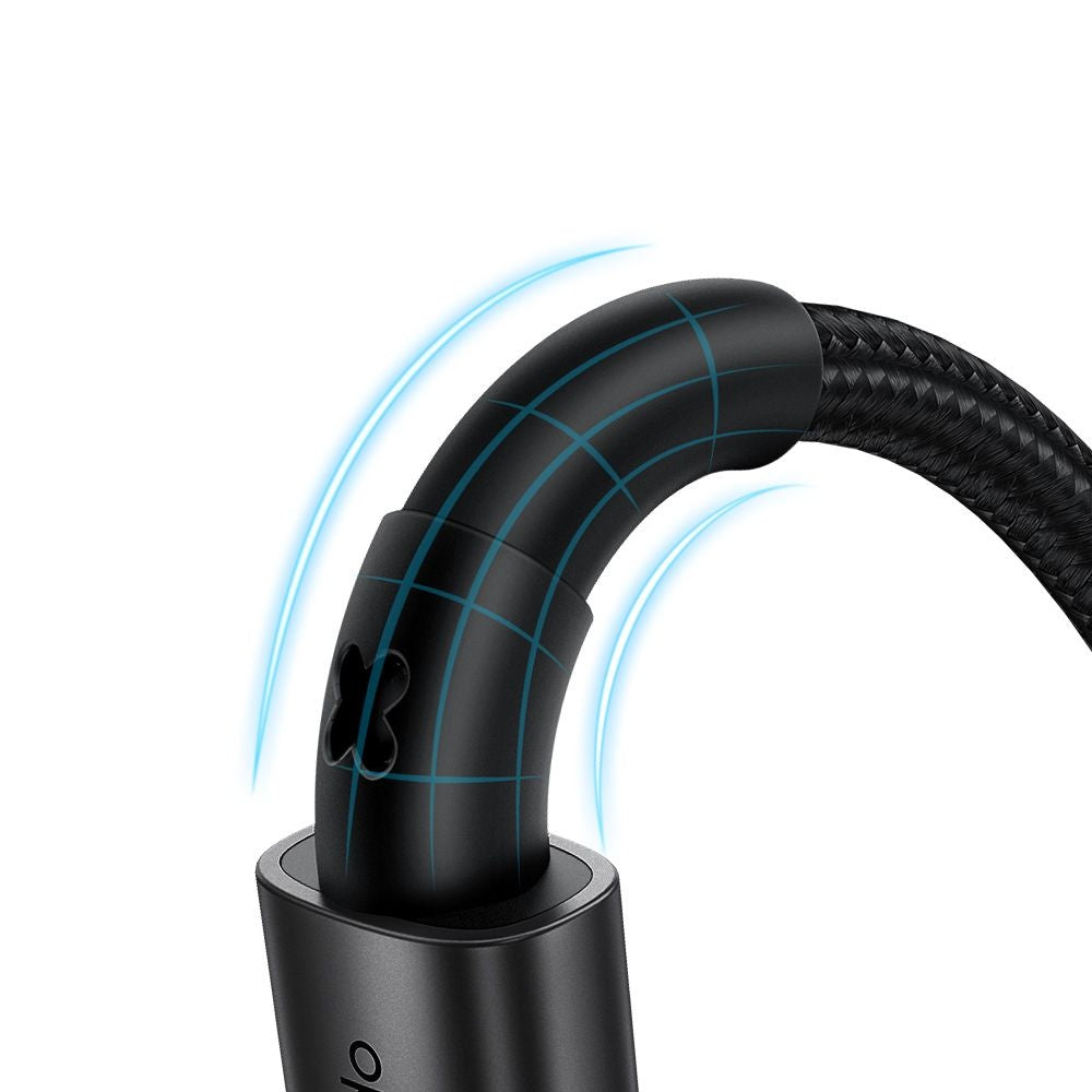 USB-A to Lightning McDodo CA-3580 Data and Charging Cable, 18W, 1.2m, Black