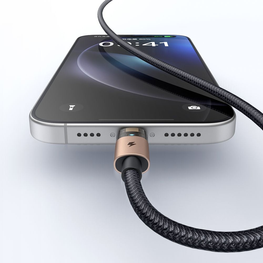 USB-A to Lightning McDodo CA-6911 Data and Charging Cable, 18W, 1.2m, Gold