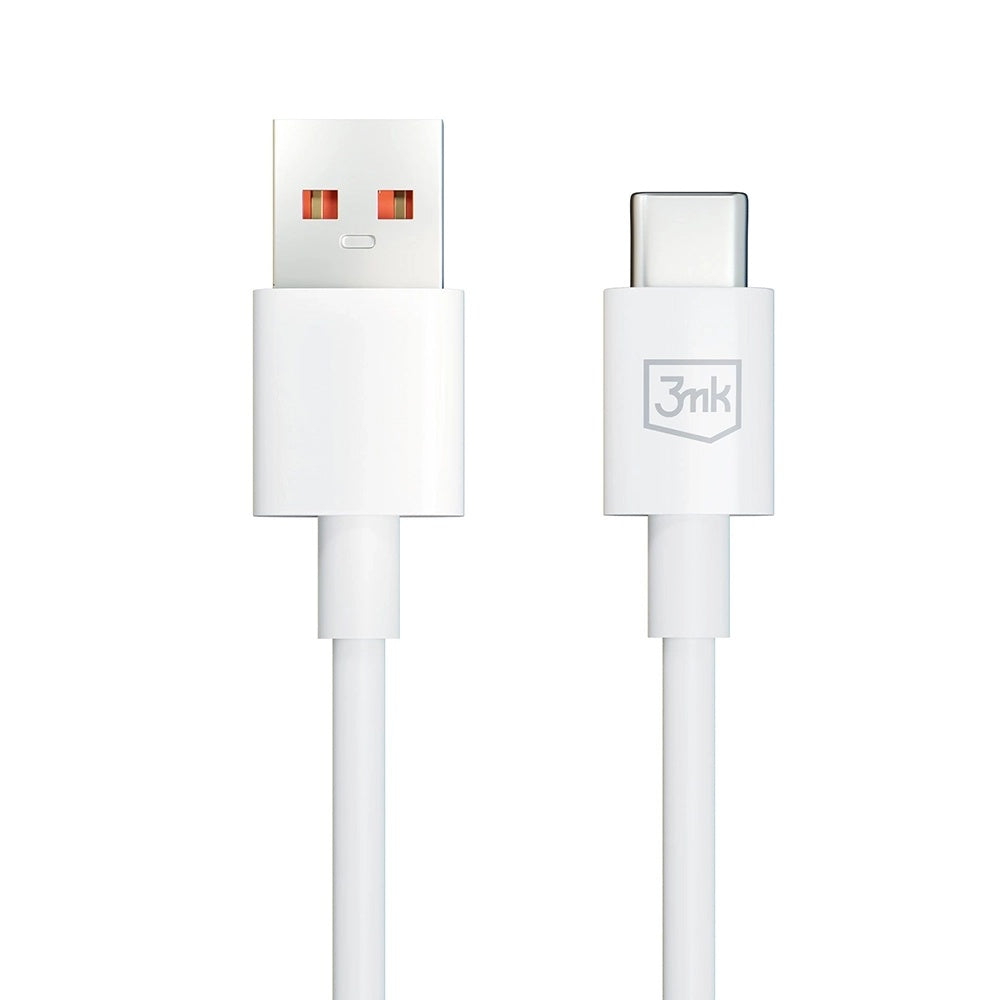 Cavo Dati e Ricarica USB-A - USB-C 3MK Hyper, 60W, 1.2m, Bianco