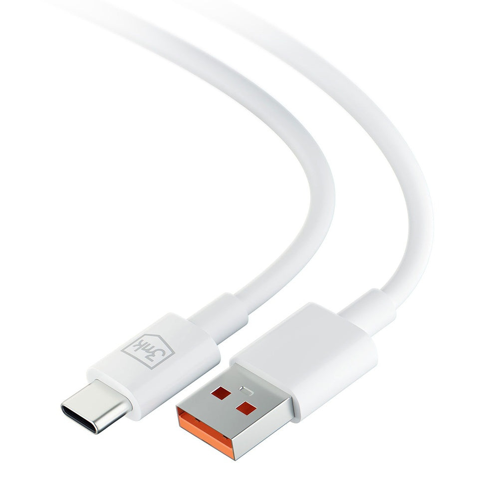 Cavo Dati e Ricarica USB-A - USB-C 3MK Hyper, 60W, 1.2m, Bianco