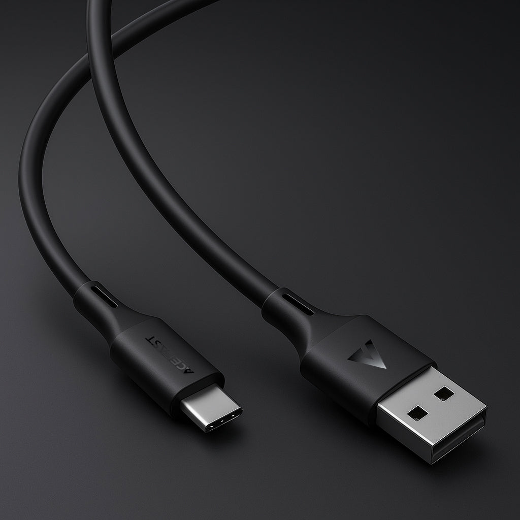 Cavo Dati e Ricarica USB-A - USB-C Acefast C17-04, 18W, 1.2m, Nero