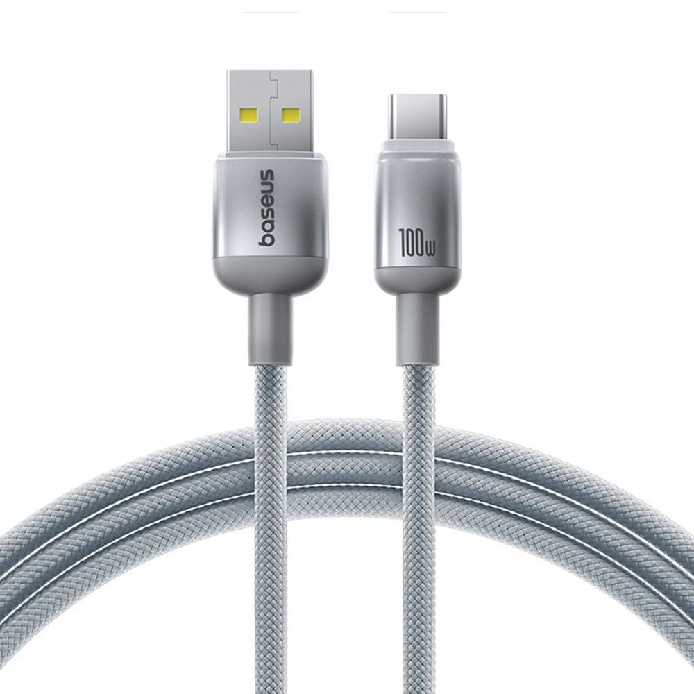 Cavo Dati e Ricarica USB-A - USB-C Baseus Discolor, 100W, 2m, Argento E0420700