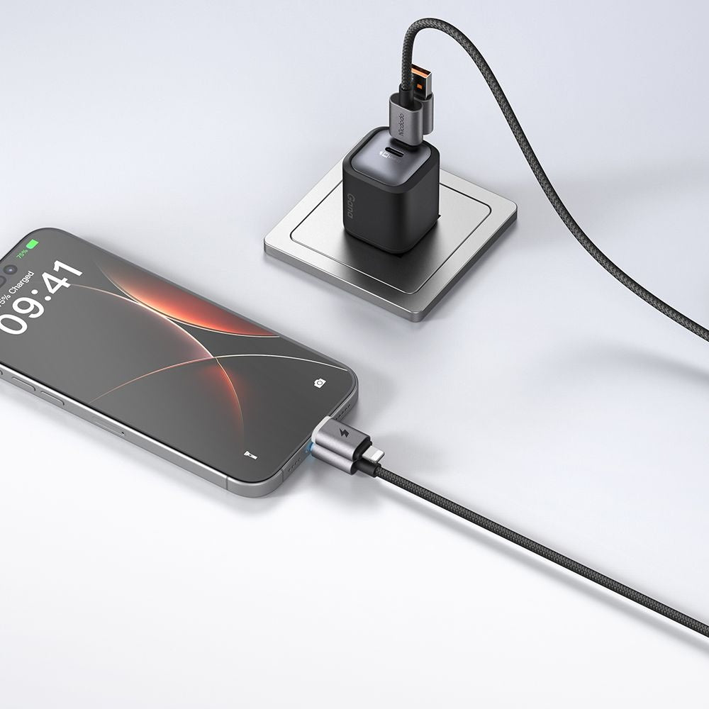 Cavo Dati e Ricarica USB-A / USB-C - USB-C / Lightning McDodo CA-6560, 60W, 1,2m, Nero