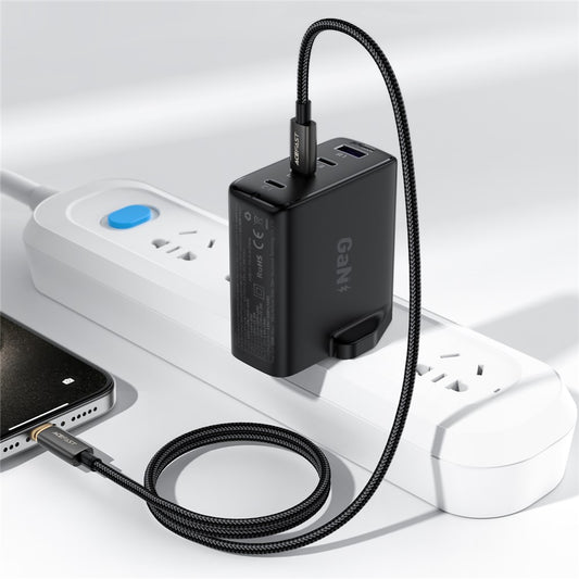 Cavo Dati e Ricarica USB-C - Lightning Acefast C23-01, 30W, 1.2m, Nero