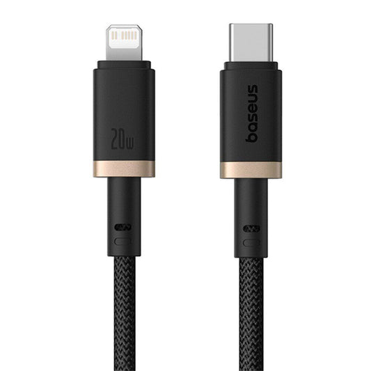 Cavo Dati e Ricarica USB-C - Lightning Baseus Dura Series, 20W, 1m, Oro Nero P10377800U01-03