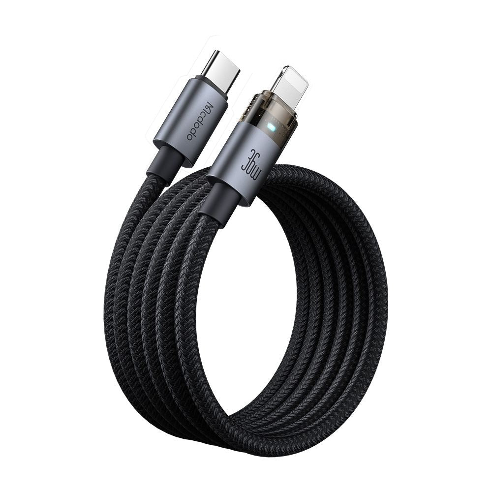 Cavo Dati e Ricarica USB-C - Lightning McDodo CA-6940, 36W, 1.2m, Nero