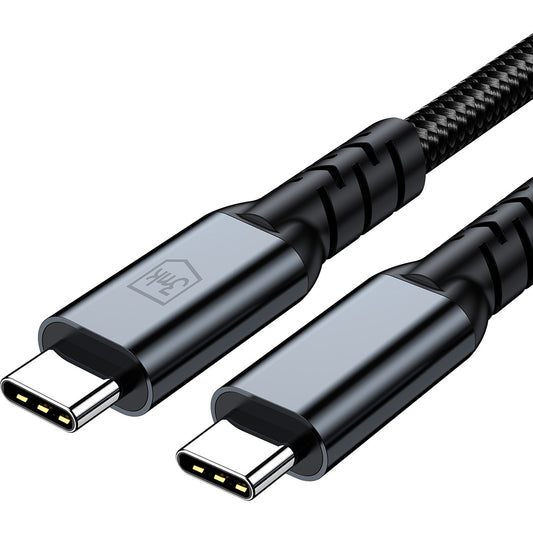 Cavo Dati e Ricarica USB-C - USB-C 3MK Hyper Thunderbolt 4, 240W, 1m, Nero