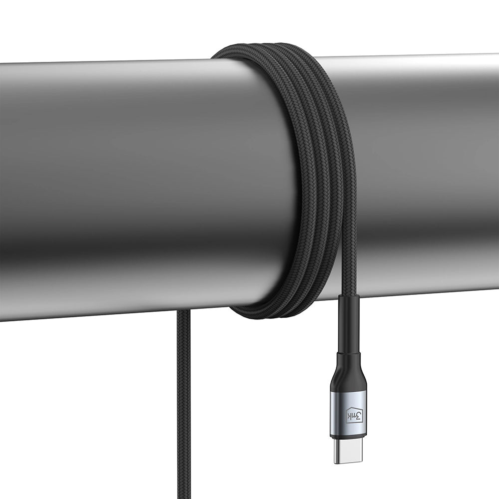 Cavo Dati e Ricarica USB-C - USB-C 3MK Hyper N, 240W, 2m, Nero