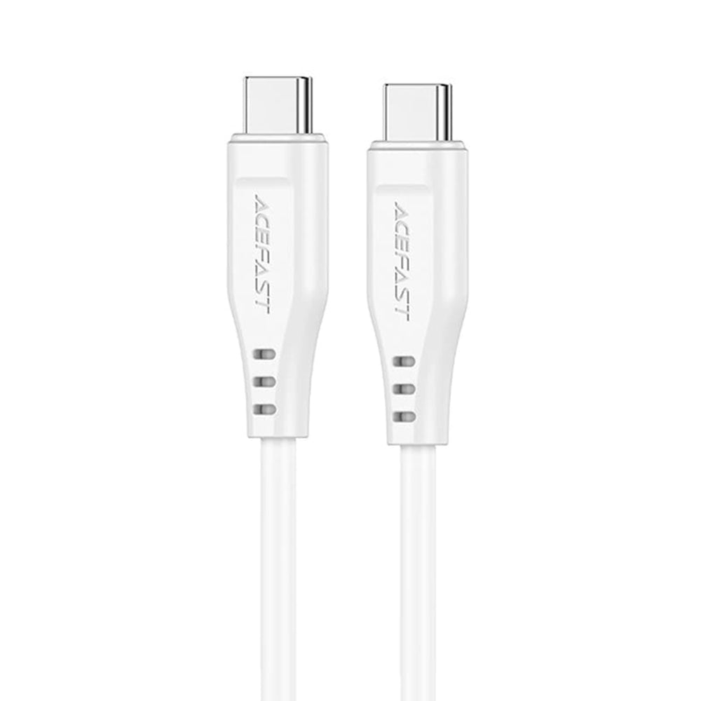 Cavo Dati e Ricarica USB-C - USB-C Acefast C3-03, 60W, 1.2m, Bianco