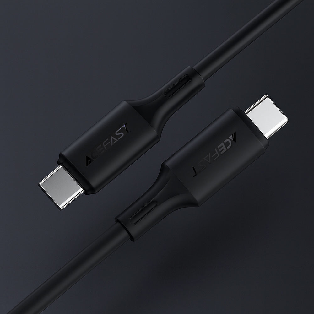 Cavo Dati e Ricarica USB-C - USB-C Acefast C17-03, 60W, 1.2m, Nero