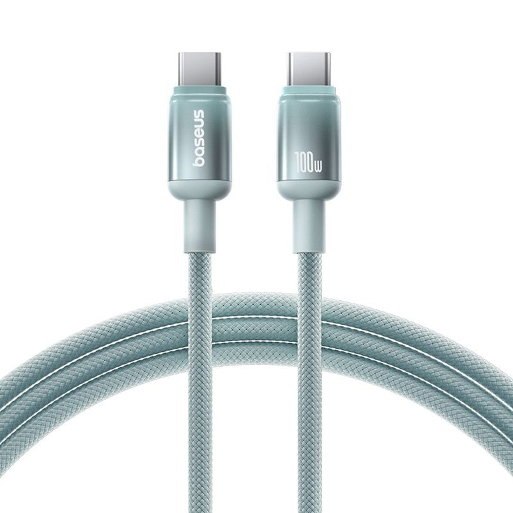 Cavo Dati e Ricarica USB-C - USB-C Baseus Discolor, 100W, 1m, Blu Verde E0420702