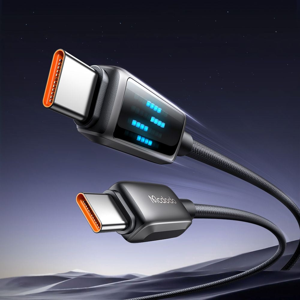 Cavo Dati e Ricarica USB-C - USB-C McDodo CA-4250 Display, 100W, 1.2m, Nero