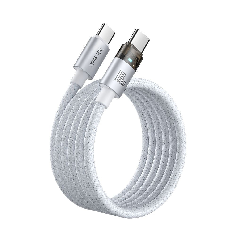 Cavo Dati e Ricarica USB-C - USB-C McDodo CA-5582, 100W, 1.2m, Bianco