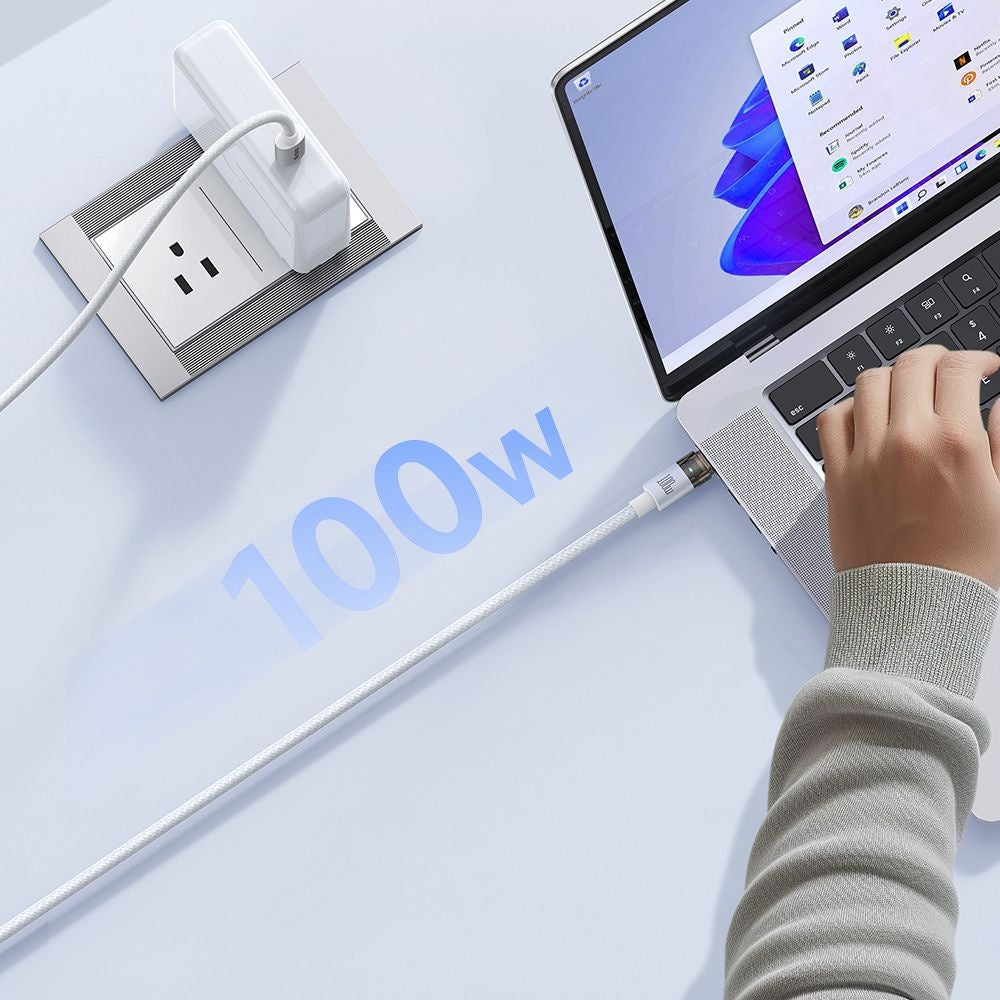 Cavo Dati e Ricarica USB-C - USB-C McDodo CA-5582, 100W, 1.2m, Bianco