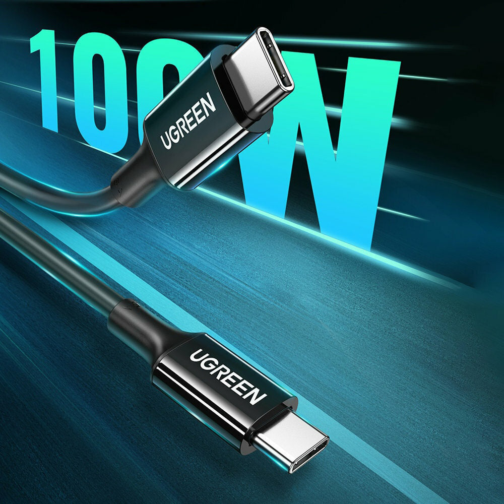 Cavo Dati e Ricarica USB-C - USB-C UGREEN US300 (80371), 100W, 1m, Nero