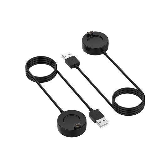 Techsuit TGC4 Charging Cable for Garmin Fenix 5 Plus / 7X / 6X / 6 / 5, USB-A, Black