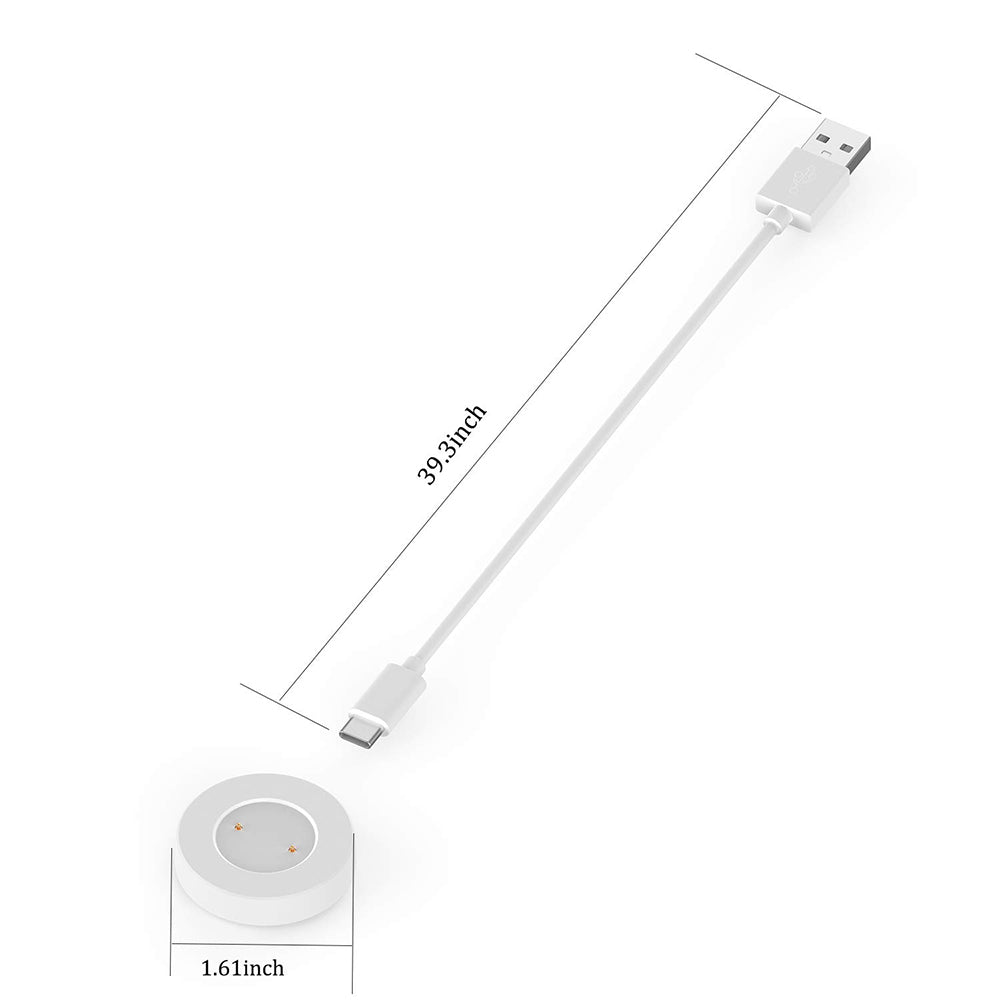 Cavo di Ricarica Techsuit THC3 per Honor Watch / Huawei Watch Series, USB-A, Bianco