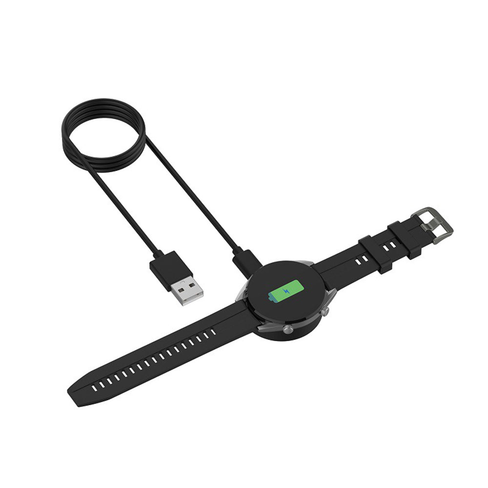 Techsuit THC3 Charging Cable for Honor Watch / Huawei Watch Series, USB-A, Black