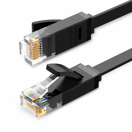 Cavo di rete UGREEN NW102 piatto, UTP, Cat6, 1m, nero