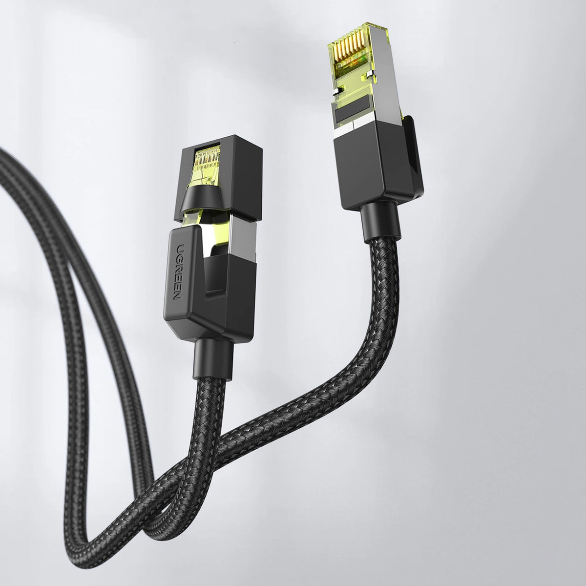 Cavo di rete UGREEN NW150, UTP, Cat7, 2 m, nero