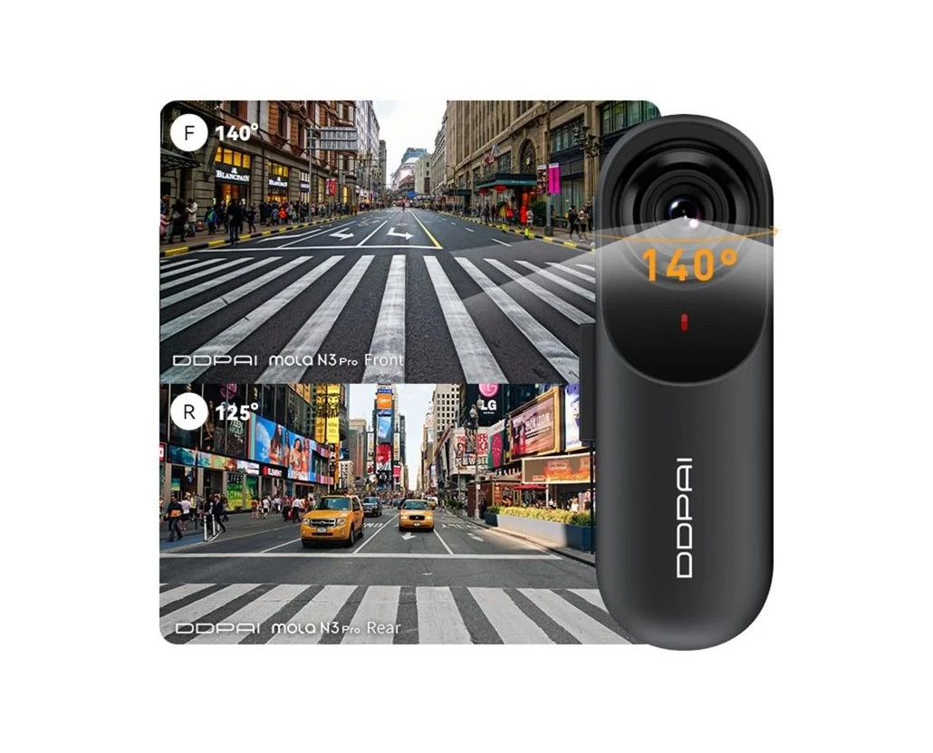 Telecamera Auto Anteriore Posteriore DDPAI mola N3 Pro 2026, 1600P, Wi-Fi