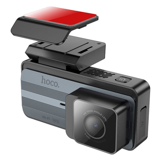 Telecamera Auto Anteriore Posteriore HOCO DV12, 2K, Wi-Fi, GPS, Display 3.69 pollici