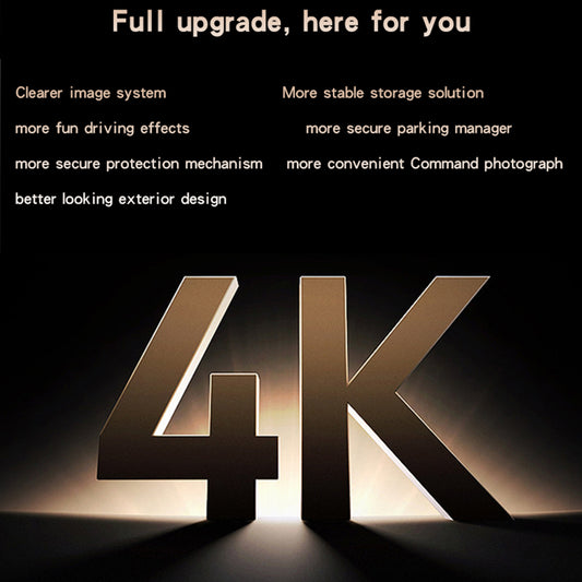 Telecamera Auto Anteriore e Posteriore Yesido KM15, 4K, Wi-Fi, Display 2 pollici