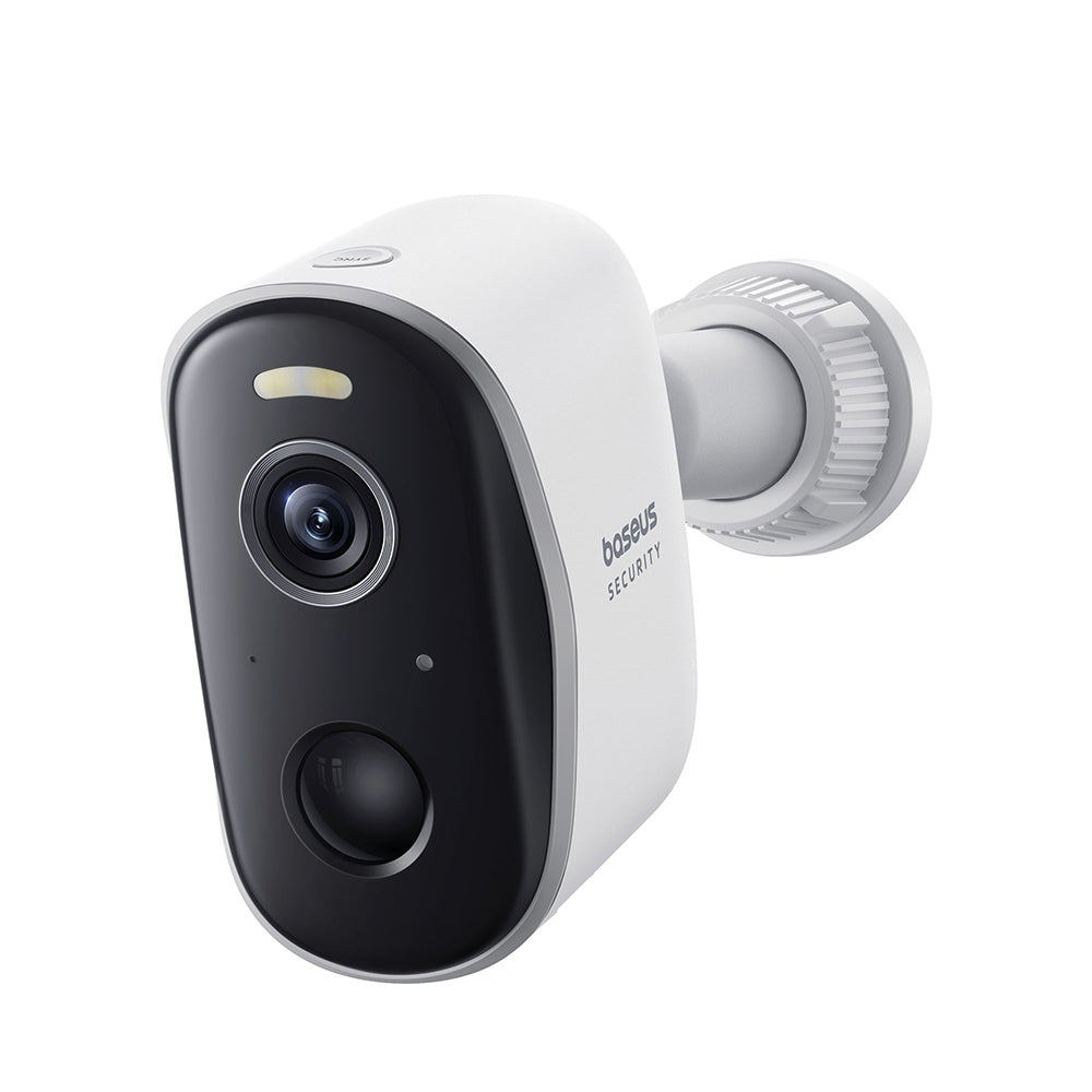 Telecamera di Sorveglianza Baseus N1, Wi-Fi, 2K, IP67, Esterno, Bianca S0TZ002130