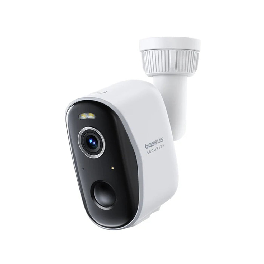 Telecamera di Sorveglianza Baseus N1, Wi-Fi, 2K, IP67, Esterno, Bianca S0TZ002130