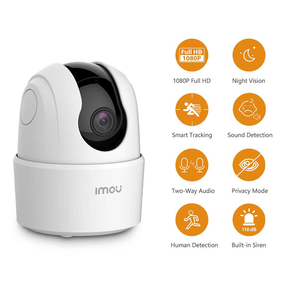 Telecamera di Sorveglianza Imou Ranger 2C, Wi-Fi, 3K, Interno, Bianca IPC-K2ECP-5H2W