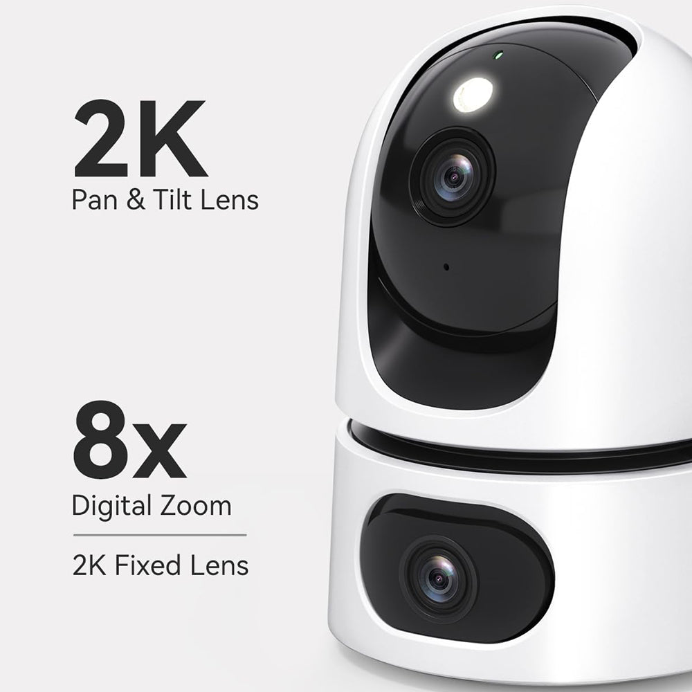 Telecamera di Sorveglianza Imou Ranger Dual, Wi-Fi, 2.8K + 2.8K, Interno IPC-S2XP-10M0WED