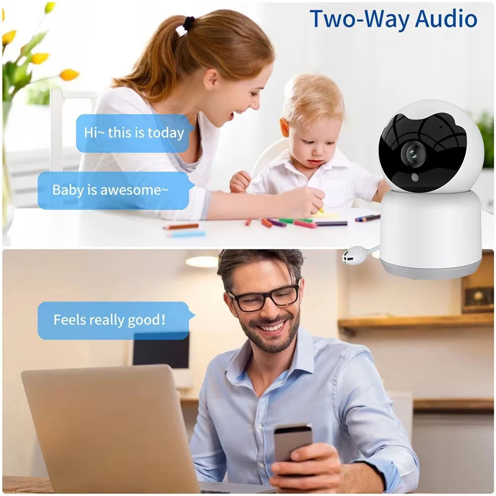 Telecamera di Sorveglianza Techsuit Q15A Baby, Wi-Fi, 1080P, Interno