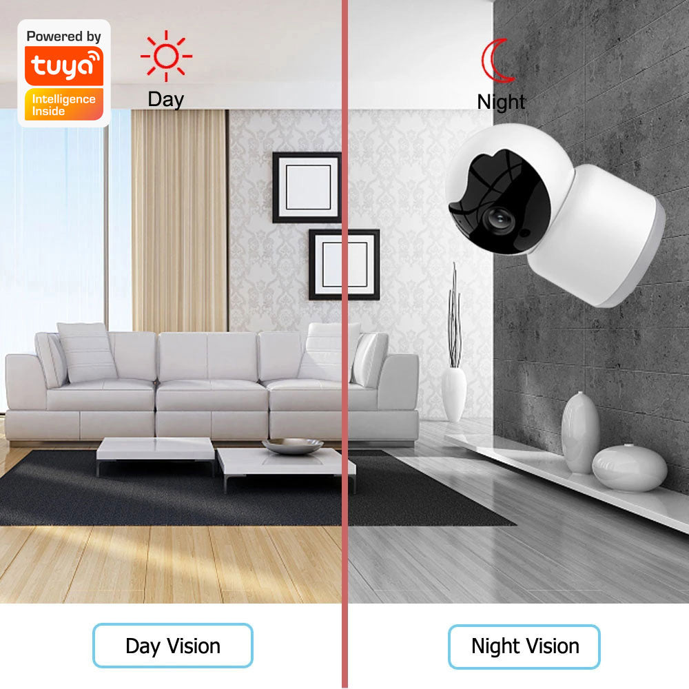 Telecamera di Sorveglianza Techsuit Q15A Baby, Wi-Fi, 1080P, Interno