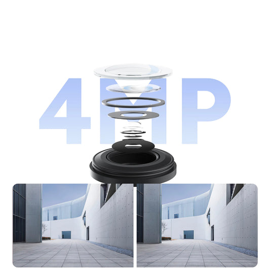 Telecamera di sorveglianza Xiaomi CW500 Dual, Wi-Fi, 2.5K, IP66, Esterno BHR9402EU