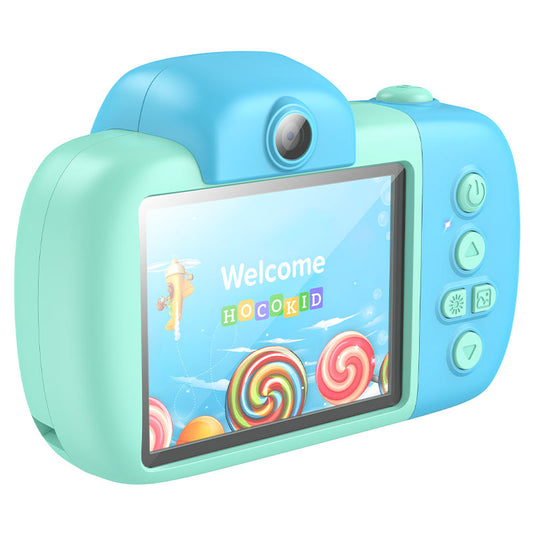 Fotocamera Digitale HOCO DV201 Kids, 1080P, 2MP, Blu