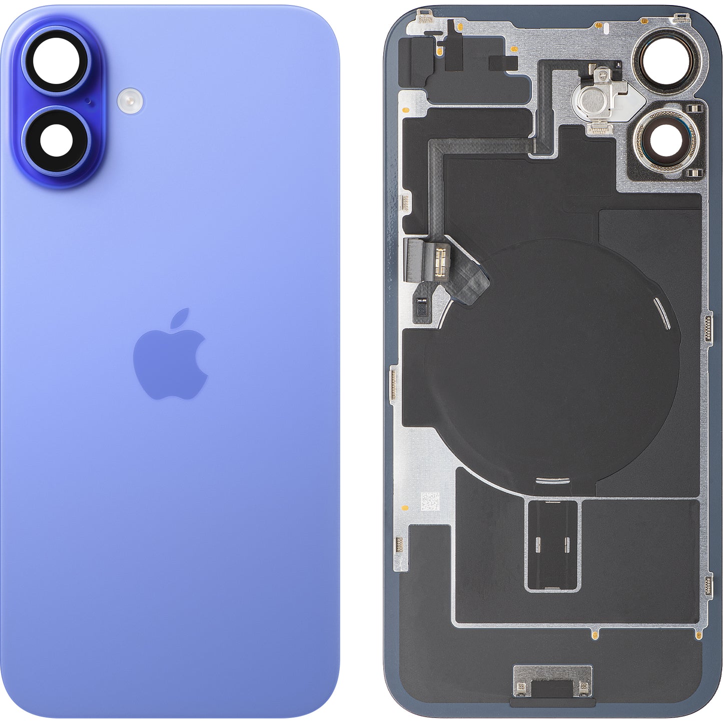 Copertura Batteria Apple iPhone 16 Plus, Blu (Ultramarine), Swap