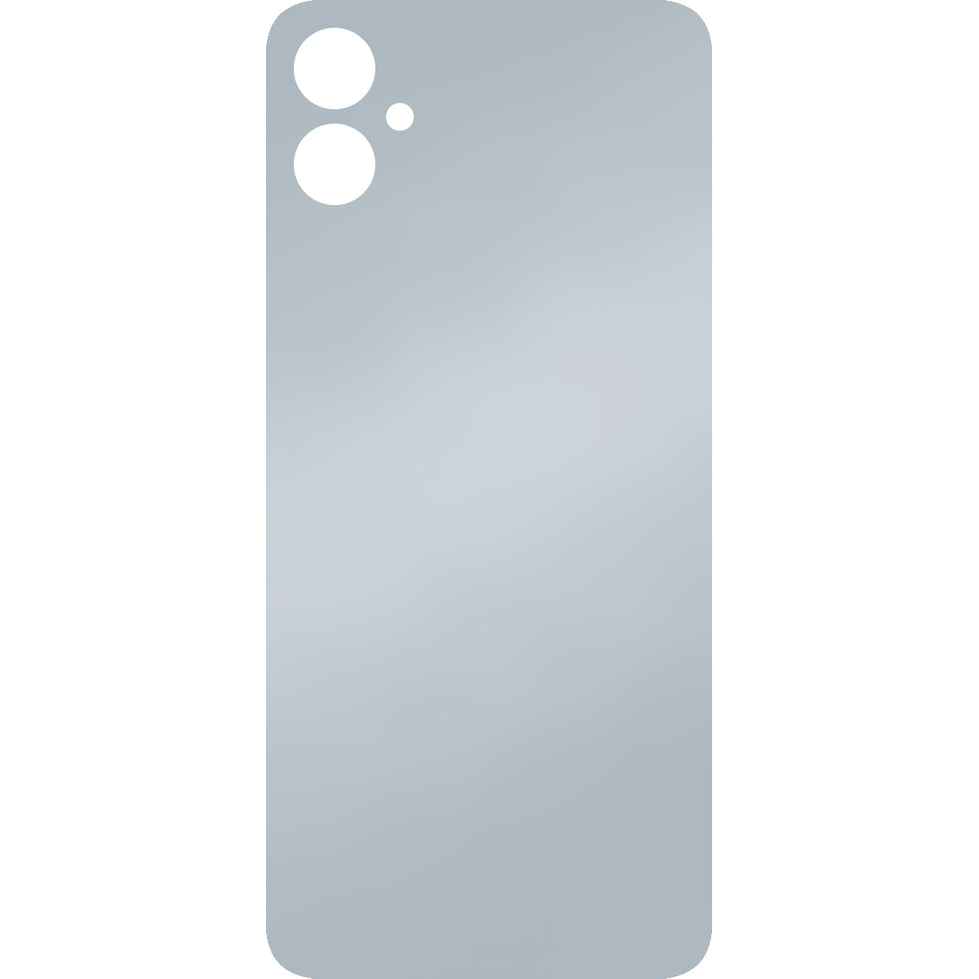 Copertura Batteria compatibile con Samsung Galaxy A05 A055, Argento