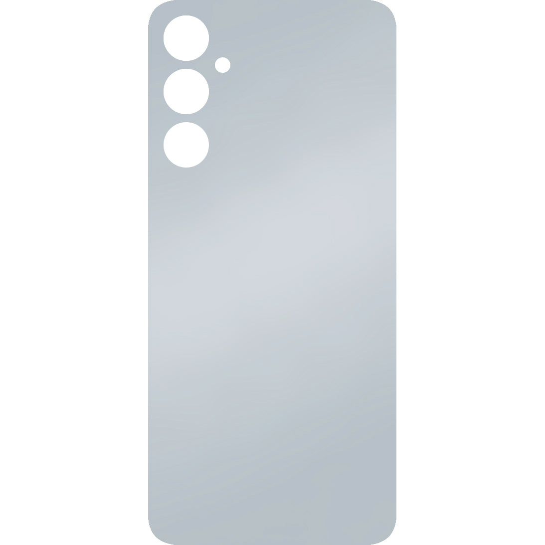 Copertura Batteria compatibile con Samsung Galaxy A05s A057, Argento